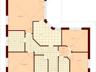Massivhaus Drigge von TIMOWA Massivhäuser Schlüsselfertig ab 301900€, Bungalow Grundriss 1