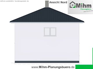Massivhaus Idealo 120 WD von Mihm Thermobau, Stadtvilla Außenansicht 6