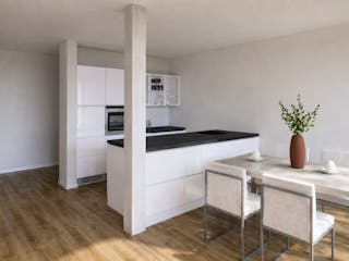 Fertighaus Einfamilienhaus Premium 88 FD von Naturholzhaus Bayern, Bungalow Innenansicht 1