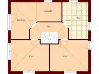 Massivhaus Stadthaus 148 von TIMOWA Massivhäuser Schlüsselfertig ab 309900€, Stadtvilla Grundriss 2
