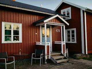 Schwedenhaus Bungalow rote Fassade Holz