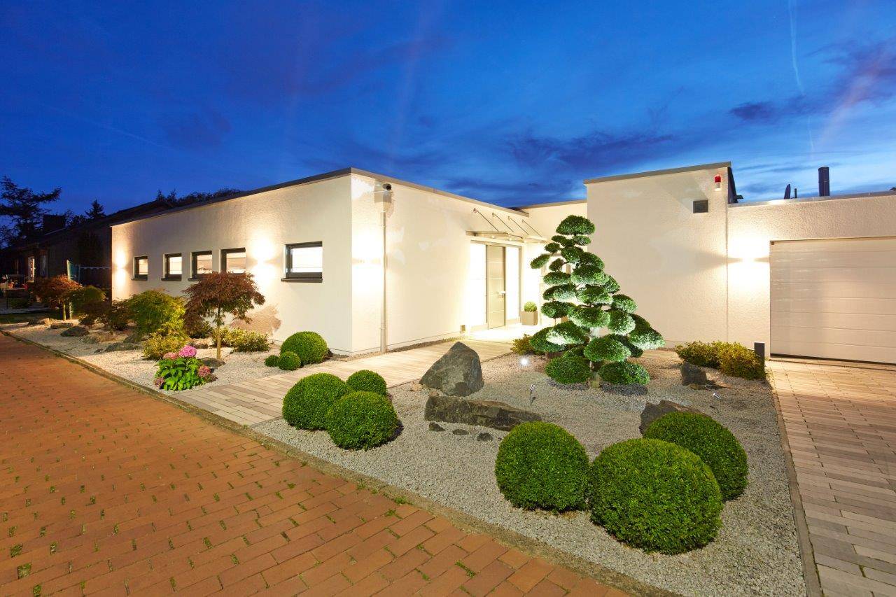 Fertighaus Algarve 182 von GUSSEK HAUS Schlüsselfertig ab 512100€, Bungalow Außenansicht 1