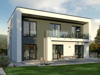 Fertighaus Cult 5 von allkauf haus, Cubushaus Außenansicht 1