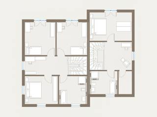 Fertighaus Generation 6 von allkauf haus, Cubushaus Grundriss 2