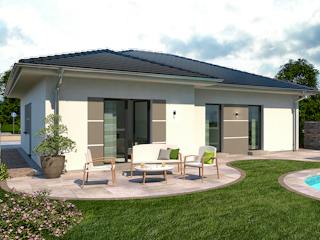 Fertighaus Lifetime 4 - WD von allkauf haus, Bungalow Außenansicht 1