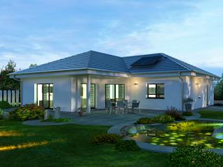 Fertighaus Lifetime 5 WD von allkauf haus, Bungalow Außenansicht 2