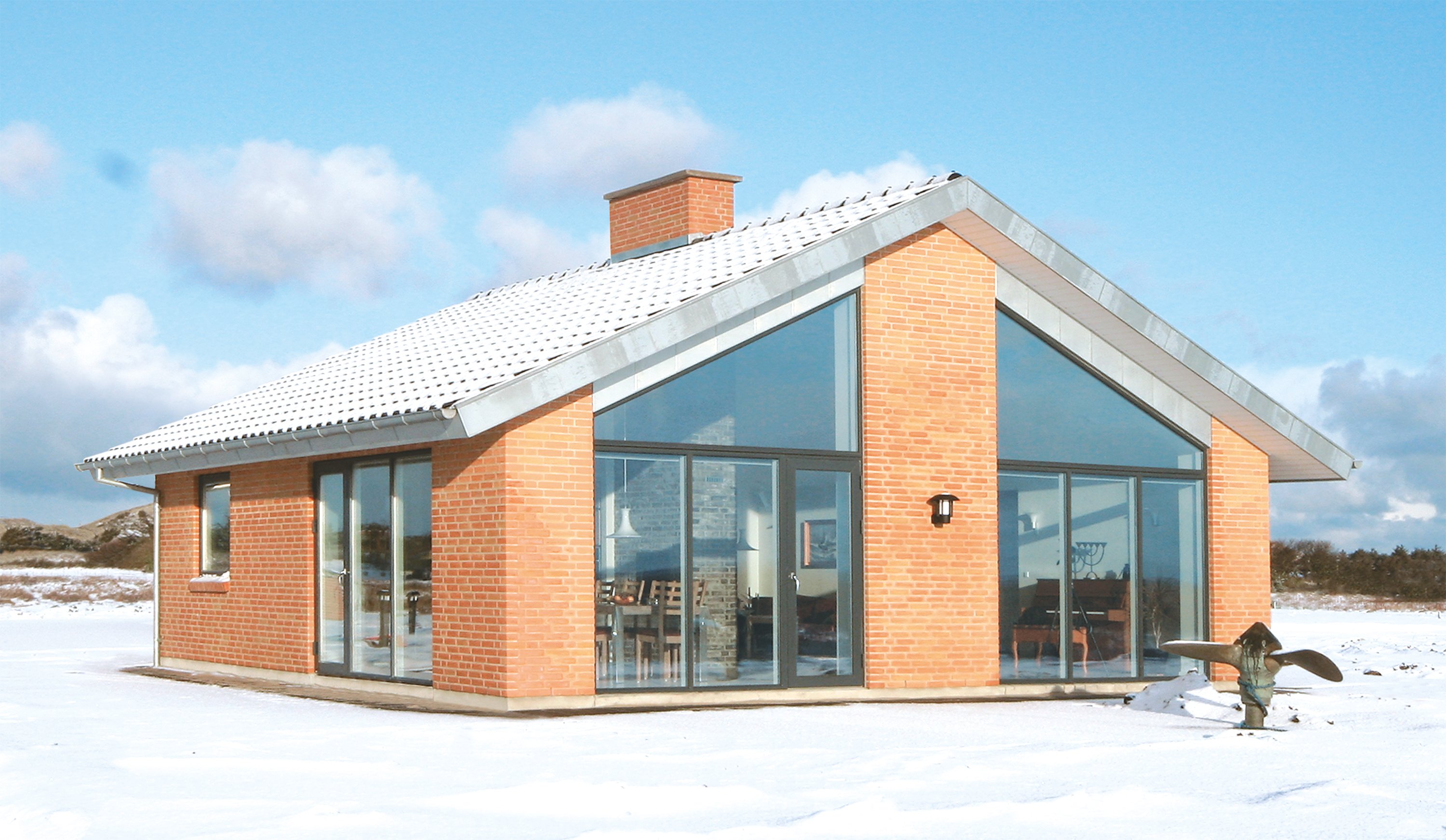 Fertighaus Alsen von Danhaus Deutschland Schlüsselfertig ab 259773€, Bungalow Außenansicht 1
