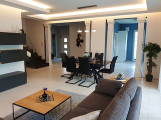 Massivhaus Villa Madrid von ARGISOL-Bausysteme Bausatzhaus ab 42650€, Stadtvilla Innenansicht 1