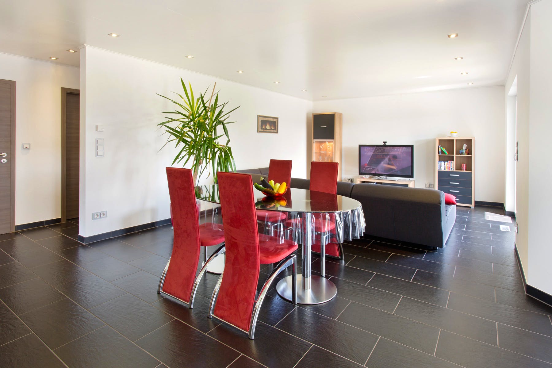 Fertighaus Mala von Fingerhut Haus Schlüsselfertig ab 372716€, Bungalow Innenansicht 1