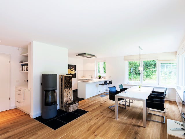 Fertighaus Jesteburg von Bardowicks.Haus und Holzbau Schlüsselfertig ab 650000€, Satteldach-Klassiker Innenansicht 2