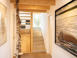 Fertighaus Marmstorf von Bardowicks.Haus und Holzbau Ausbauhaus ab 340000€, Cubushaus Innenansicht 3