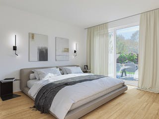 Massivhaus Zweifamilienhaus Garda von BauArt Massivbau, Stadtvilla Innenansicht 3