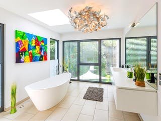 Fertighaus Bauen auf engstem Raum von Meisterstück-HAUS, Cubushaus Innenansicht 4