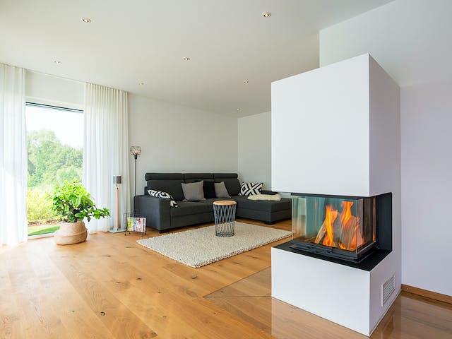 Fertighaus Herb - Kundenhaus von Bau-Fritz Schlüsselfertig ab 645000€, Satteldach-Klassiker Innenansicht 1
