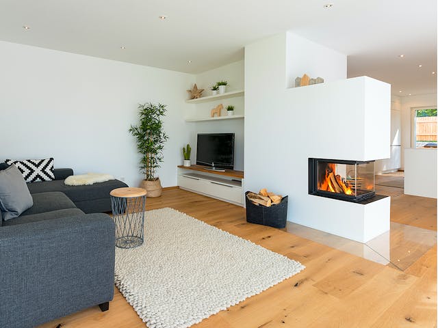 Fertighaus Herb - Kundenhaus von Bau-Fritz Schlüsselfertig ab 645000€, Satteldach-Klassiker Innenansicht 2