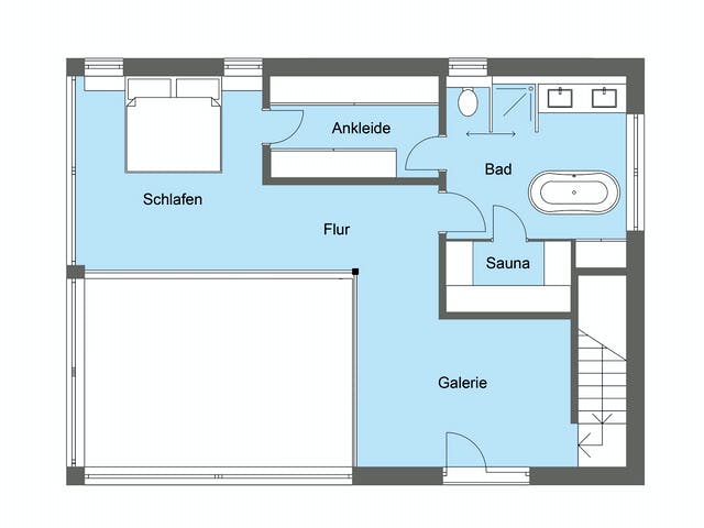 Fertighaus Kaiser - Kundenhaus von Bau-Fritz Schlüsselfertig ab 765000€, Satteldach-Klassiker Grundriss 2