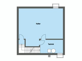 Fertighaus Kaiser - Kundenhaus von Bau-Fritz Schlüsselfertig ab 765000€, Satteldach-Klassiker Grundriss 3