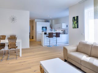 Fertighaus Mehrfamilienhaus Geske von Bau-Fritz - Mehrfamilienhäuser Schlüsselfertig ab 1710000€, Cubushaus Innenansicht 1