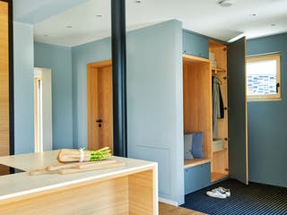 Fertighaus Lichtblick - Musterhaus Erkheim von Bau-Fritz Schlüsselfertig ab 650000€, Satteldach-Klassiker Innenansicht 5