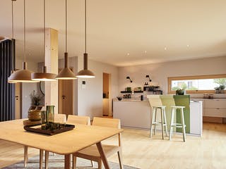 Fertighaus my smart green home - MH Schwarzwald von Bau-Fritz Schlüsselfertig ab 675762€, Satteldach-Klassiker Innenansicht 4