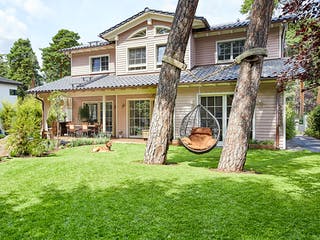 Fertighaus van Dyck - Kundenhaus von Bau-Fritz Schlüsselfertig ab 775000€, Satteldach-Klassiker Außenansicht 2