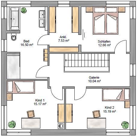 Fertighaus Bauhaus 161 von Suckfüll Energiesparhaus Schlüsselfertig ab 408900€, Cubushaus Grundriss 2