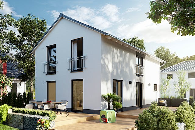 Schlüsselfertiges Massivhaus Aura 125 von Town & Country