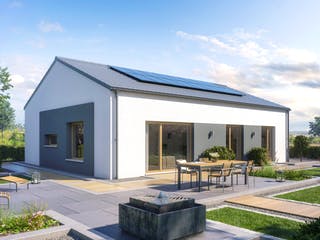 Fertighaus AMBIENCE 110 V2 von Bien-Zenker Schlüsselfertig ab 365387€, Bungalow Außenansicht 1