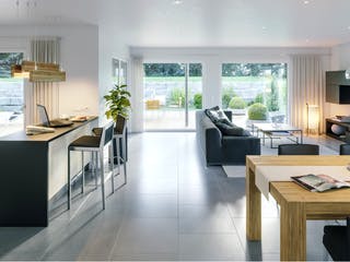 Fertighaus AMBIENCE 88 V3 von Bien-Zenker Schlüsselfertig ab 331697€, Bungalow Innenansicht 1