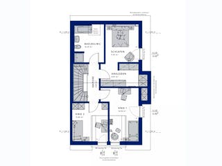 Fertighaus CELEBRATION 135 V3 L von Bien-Zenker Schlüsselfertig ab 388576€, Pultdachhaus Grundriss 2