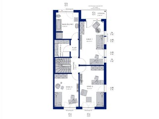 Fertighaus CELEBRATION 139 V7 XL von Bien-Zenker Schlüsselfertig ab 522812€, Cubushaus Grundriss 2