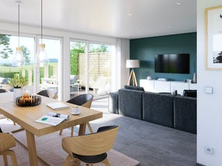 Fertighaus CELEBRATION 139 V7 XL von Bien-Zenker Schlüsselfertig ab 522812€, Cubushaus Innenansicht 2