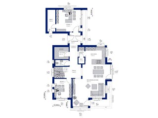 Fertighaus CONCEPT-M 166 Erfurt von Bien-Zenker Schlüsselfertig ab 660848€, Satteldach-Klassiker Grundriss 1