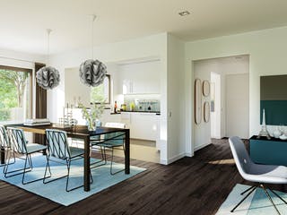 Fertighaus EDITION 123 V5 von Bien-Zenker Schlüsselfertig ab 361737€, Stadtvilla Innenansicht 1