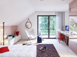 Fertighaus EVOLUTION 164 V3 von Bien-Zenker Schlüsselfertig ab 416646€, Satteldach-Klassiker Innenansicht 3