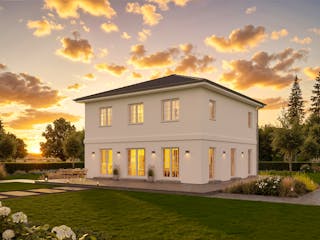 Fertighaus White&Black 170 von WHITE&BLACK Fertighäuser Schlüsselfertig ab 377764€, Satteldach-Klassiker Außenansicht 3