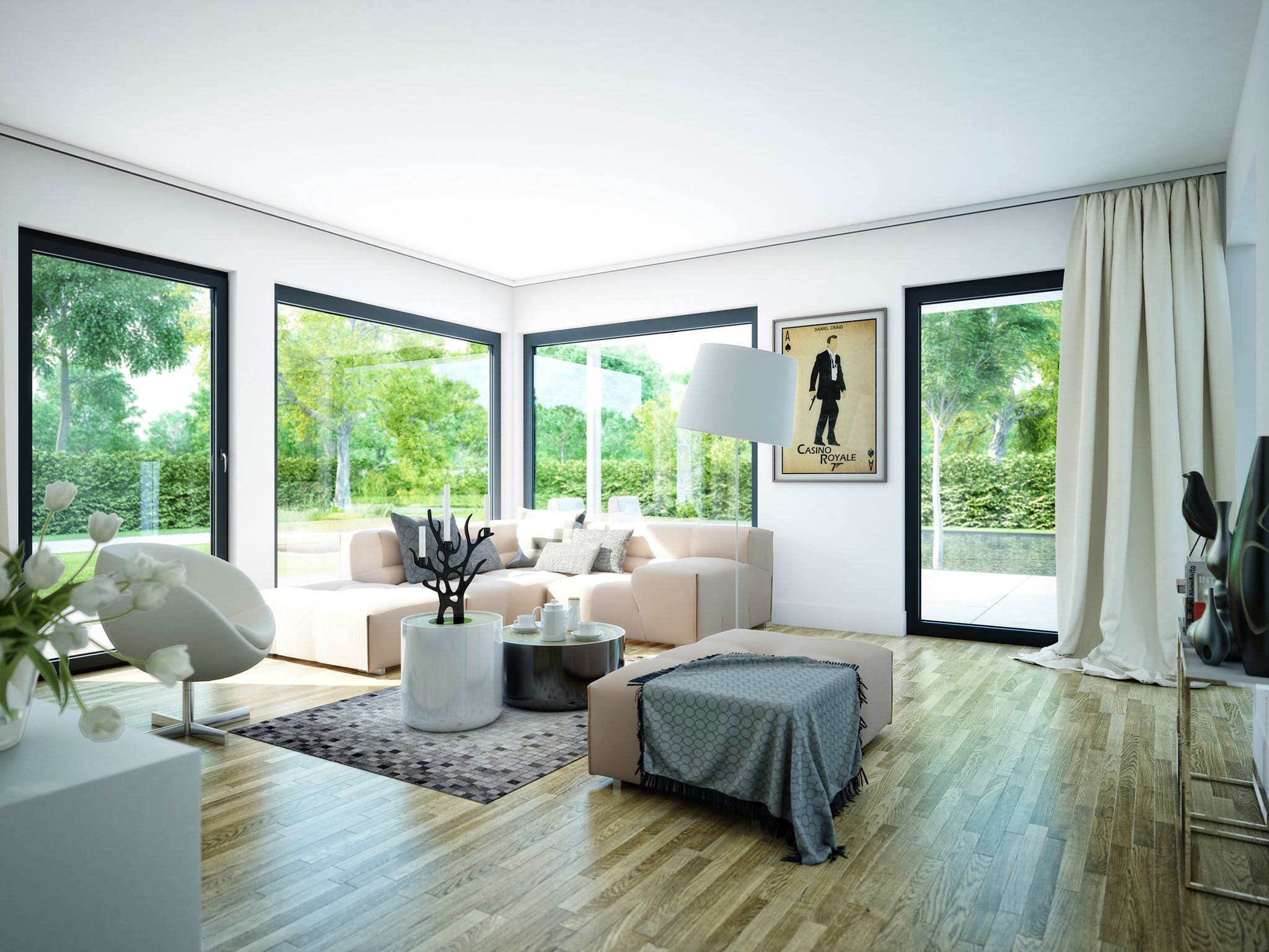 Fertighaus CELEBRATION 211 V2 von Bien-Zenker Schlüsselfertig ab 551716€, Satteldach-Klassiker Innenansicht 1