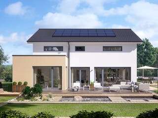 Fertighaus CONCEPT-M 155 Leipzig von Bien-Zenker Schlüsselfertig ab 590076€, Satteldach-Klassiker Außenansicht 2