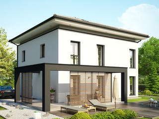 Fertighaus CONCEPT-M 193 Potsdam von Bien-Zenker Schlüsselfertig ab 718368€, Stadtvilla Außenansicht 2