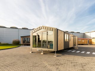 Fertighaus G-Spot von Easy Homes - Tiny- & Modulhäuser Schlüsselfertig ab 130000€, Bungalow Außenansicht 1