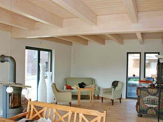 Fertighaus Isa (KfW-Effizienzhaus 40 EE) von Dammann-Haus Schlüsselfertig ab 297700€, Satteldach-Klassiker Innenansicht 1