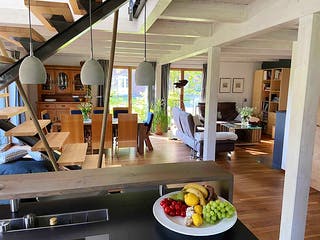 Fertighaus Julia 2 (KfW-Effizienzhaus 40 EE) von Dammann-Haus Schlüsselfertig ab 339200€, Satteldach-Klassiker Innenansicht 1