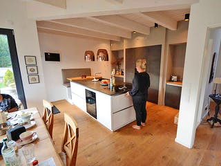 Fertighaus Luisa (KfW-Effizienzhaus 40 EE) von Dammann-Haus Schlüsselfertig ab 440000€, Cubushaus Innenansicht 1