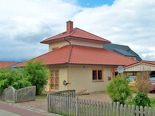 Fertighaus Susanne (KfW-Effizienhaus 40 EE) von Dammann-Haus Schlüsselfertig ab 381800€, Stadtvilla Außenansicht 1