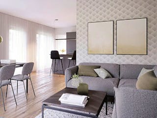 Fertighaus Daylight-E-144 E2 von Danhaus Deutschland Schlüsselfertig ab 411452€, Satteldach-Klassiker Innenansicht 1