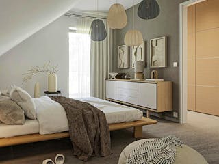Fertighaus Daylight-E-144 E2 von Danhaus Deutschland Schlüsselfertig ab 411452€, Satteldach-Klassiker Innenansicht 4