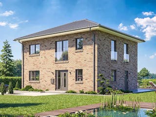 Fertighaus Discovery XL von Danhaus Deutschland Schlüsselfertig ab 454344€, Stadtvilla Außenansicht 1