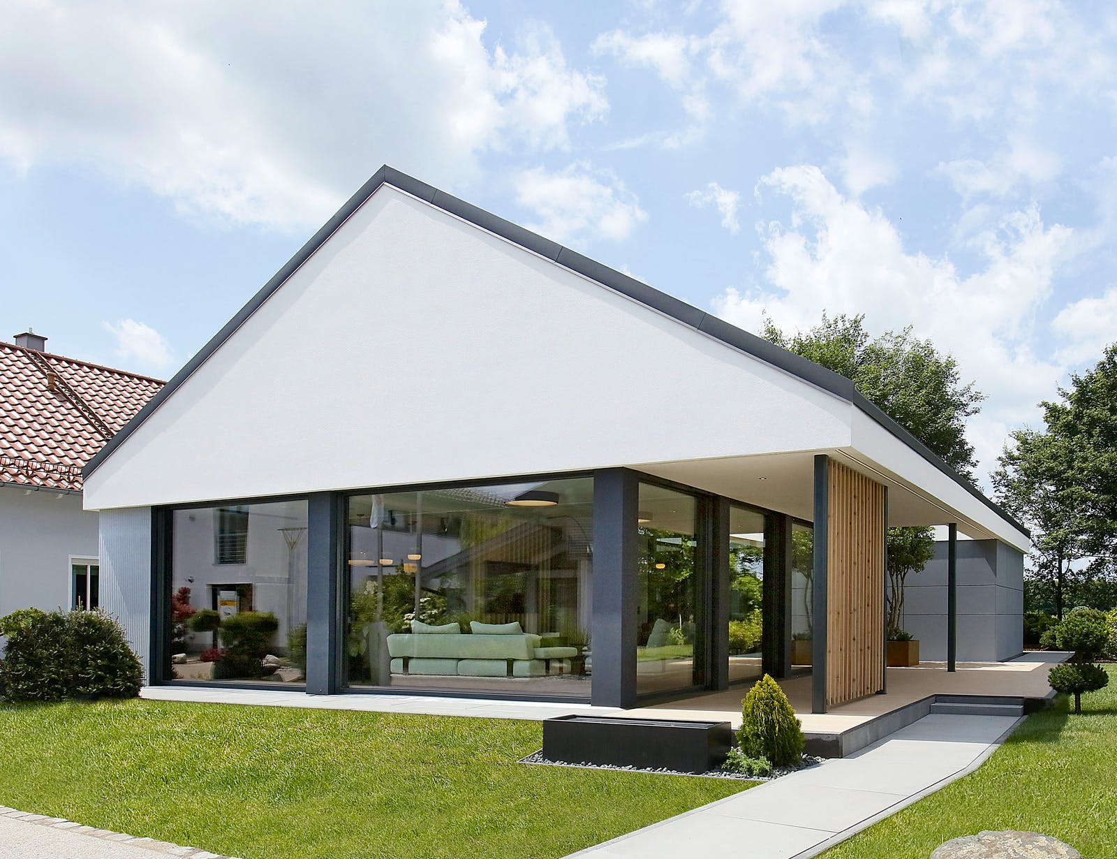 Fertighaus Next 115 - MH Poing von Danwood - NEXT by Danwood, Bungalow Außenansicht 1