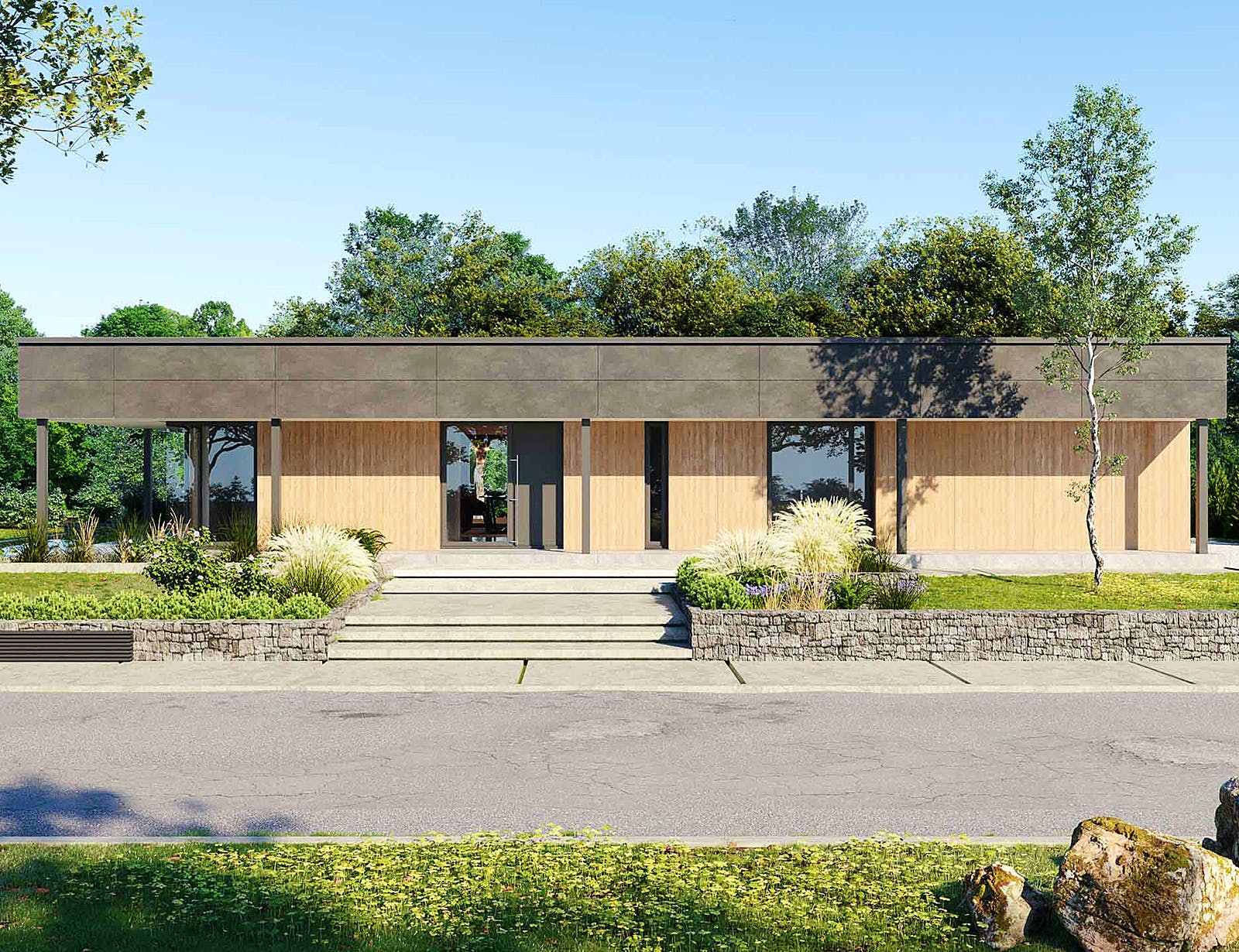 Fertighaus Vision 178 von Danwood - VISION by Danwood, Bungalow Außenansicht 1