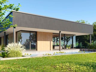 Fertighaus Vision 178 von Danwood - VISION by Danwood Schlüsselfertig ab 780700€, Bungalow Außenansicht 2